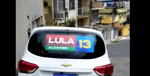 veiculo TRE Lula