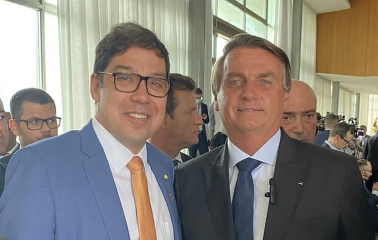 Altineu Cortes (esq.) é o líder do PL na Câmara. Foto: Instagram.