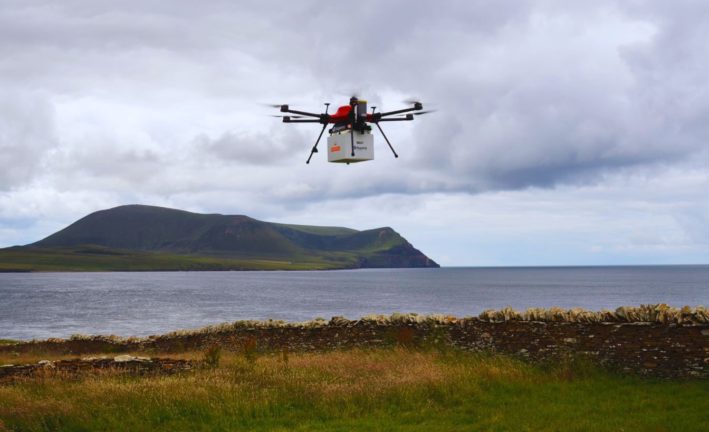 Reino Unido comeca a testar entregas por drone 1