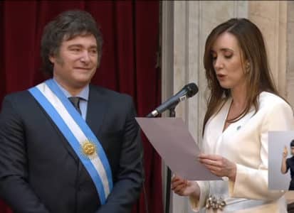 Empossado Javier Milei