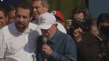 Propaganda eleitoral antecipada: Lula pede votos para Boulos